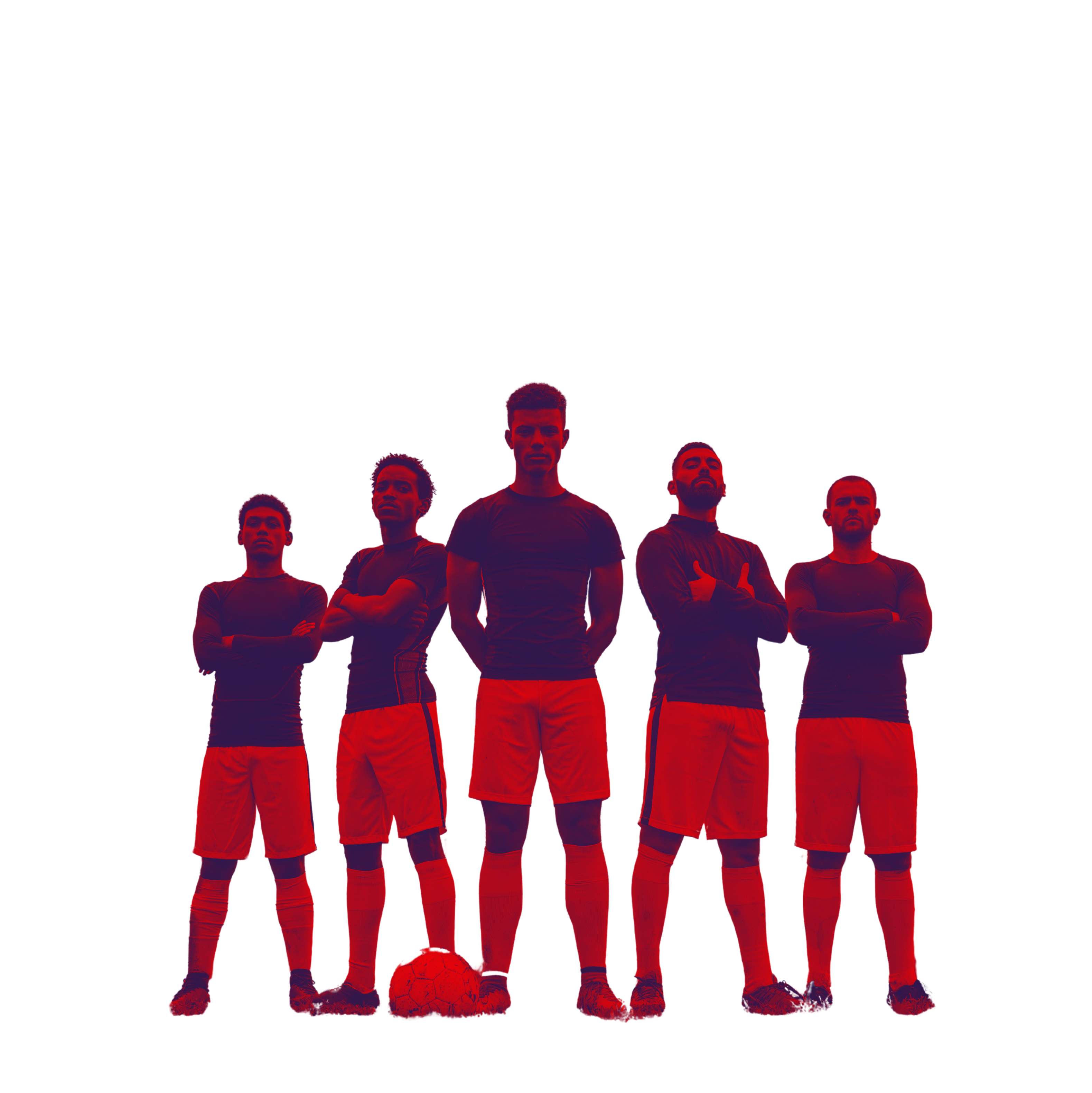 Soccer Players Standing on the Field during Practice